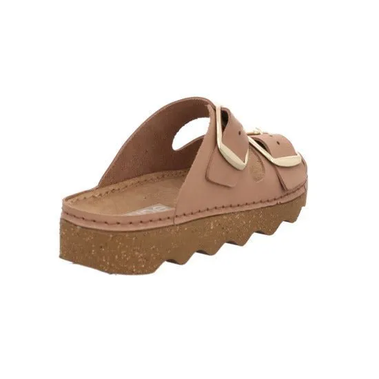 'Foggia-D' women's home slipper - Brown