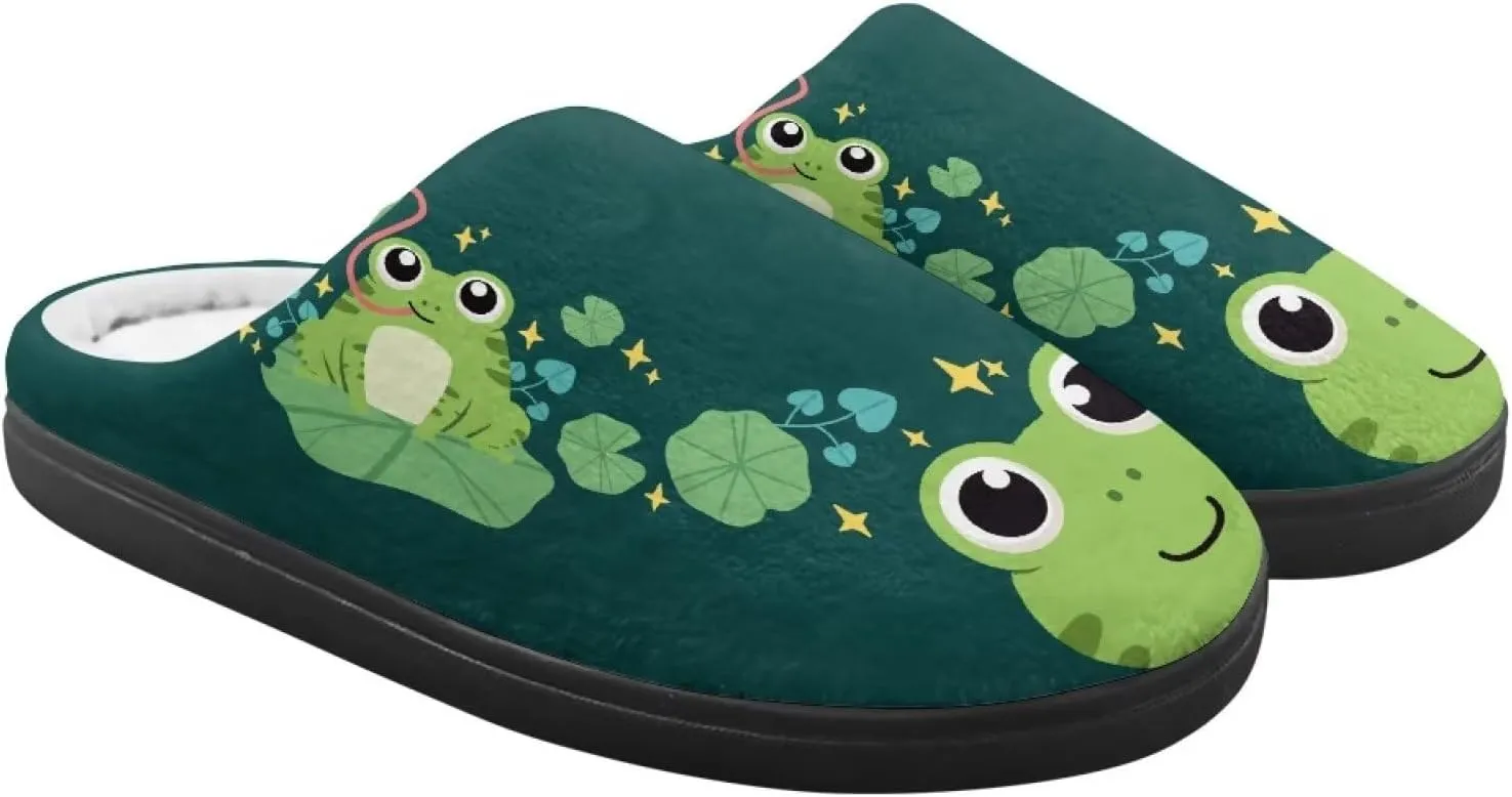 Fuzzy Slippers for Boys Girls Non-slip House Slipper Winter Bedroom Shoes for Little Kids