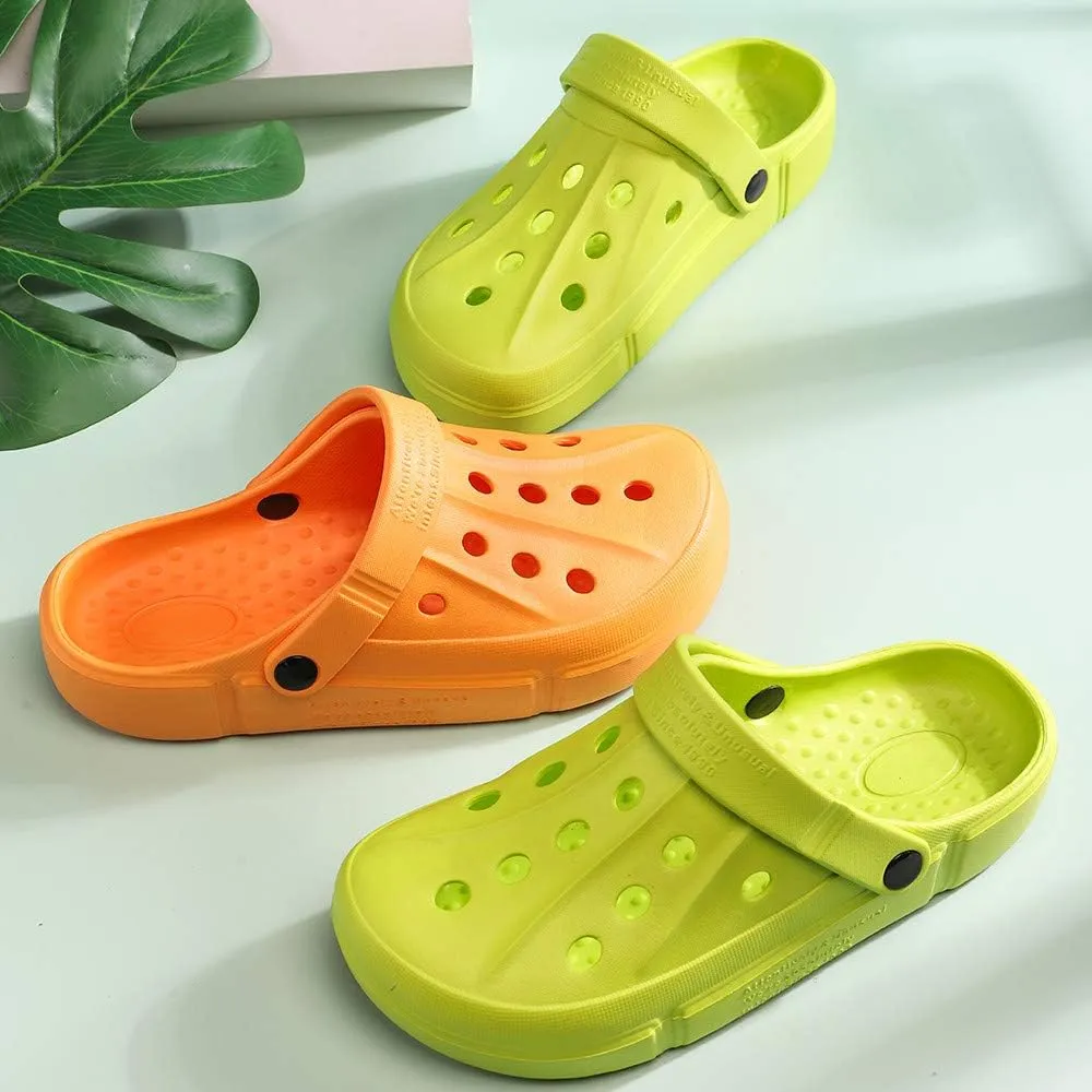 FZUU Mens Women Breathable Garden Clogs Comfortable Slip On Beach Sandals Lightweight Slippers Water Shoes