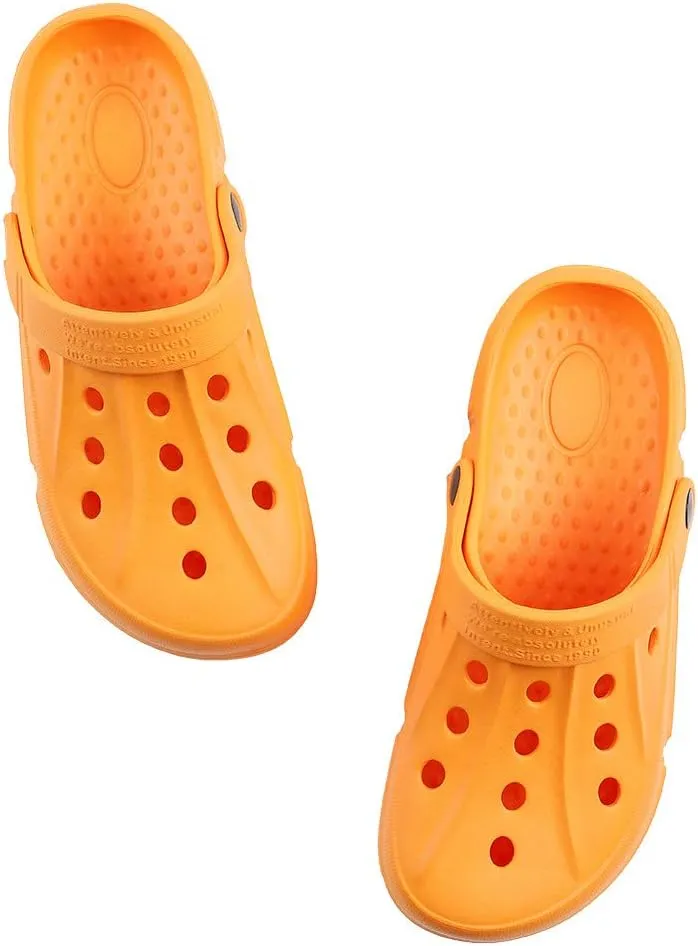 FZUU Mens Women Breathable Garden Clogs Comfortable Slip On Beach Sandals Lightweight Slippers Water Shoes