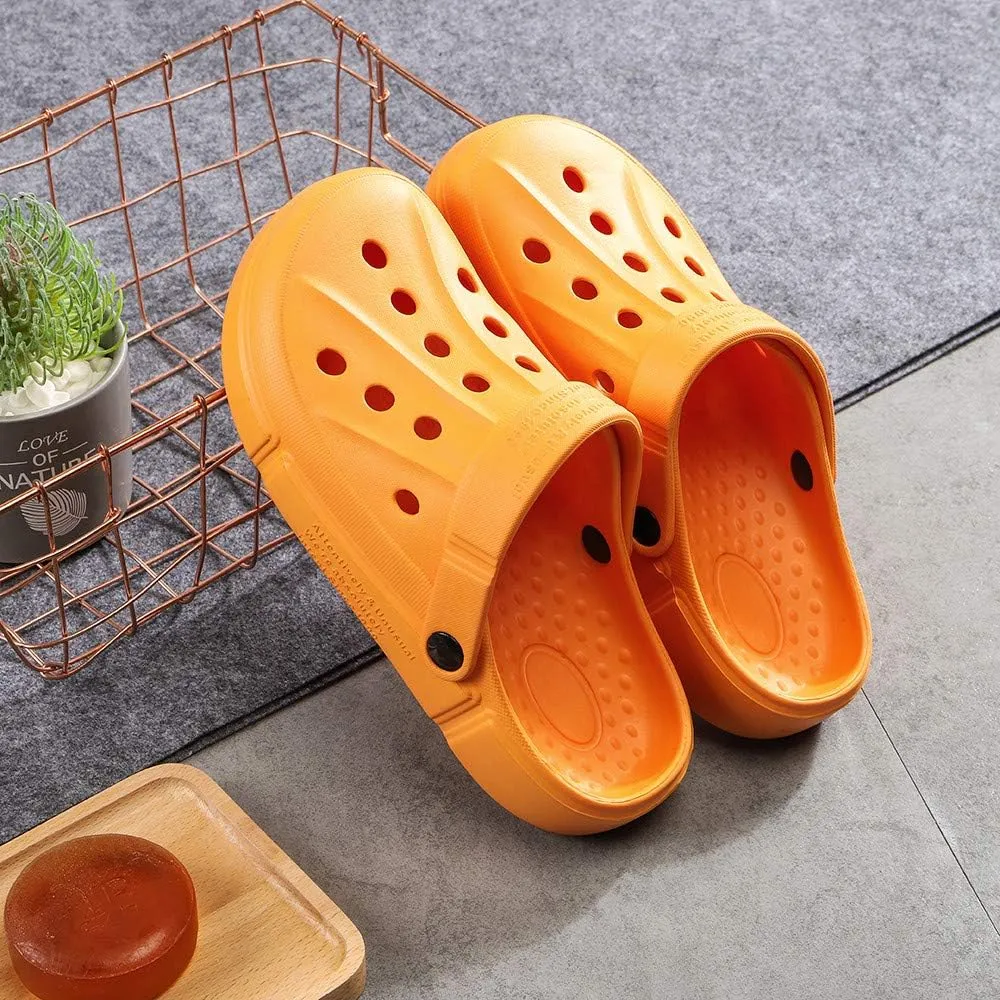 FZUU Mens Women Breathable Garden Clogs Comfortable Slip On Beach Sandals Lightweight Slippers Water Shoes