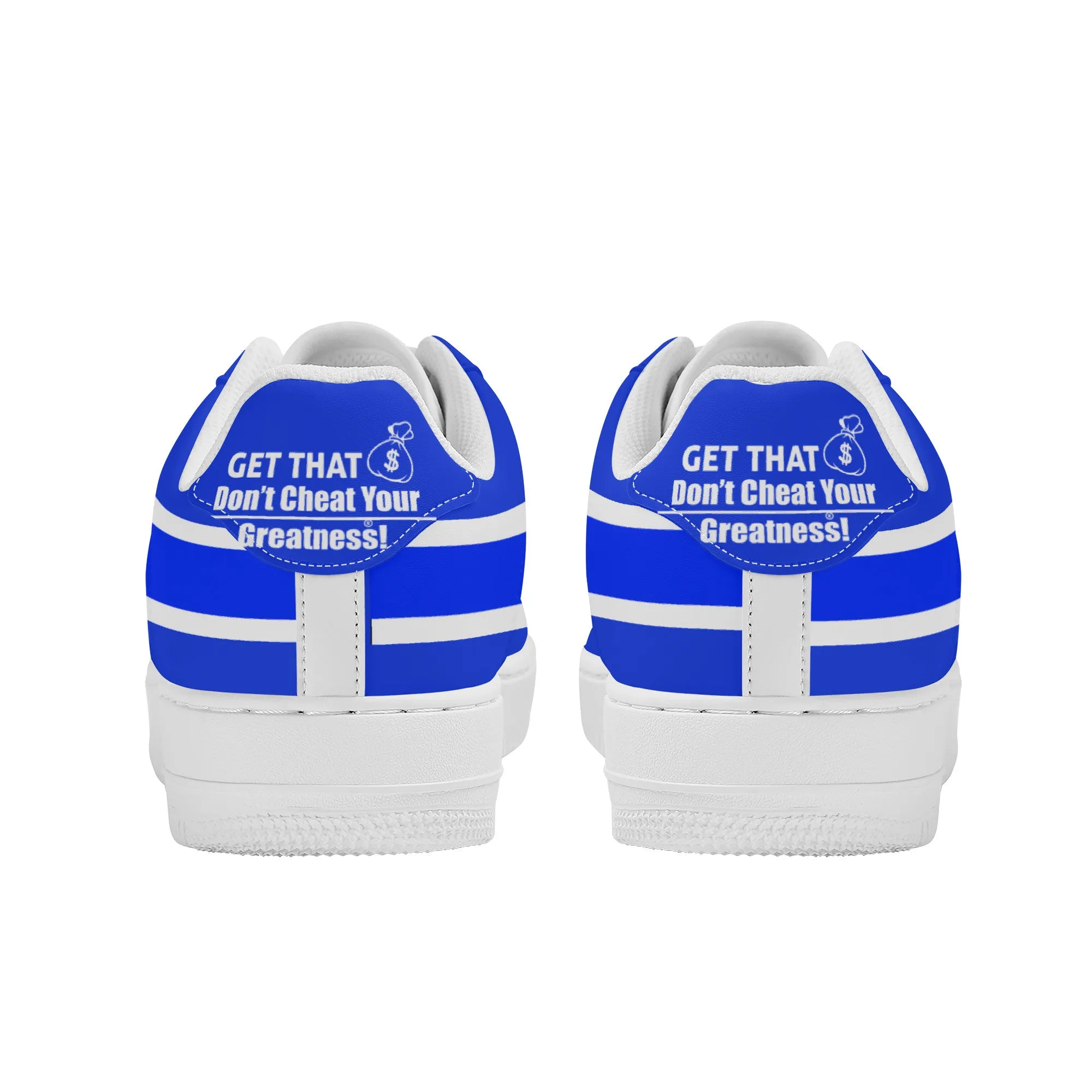 Get That Bag, Low Top Unisex Sneaker