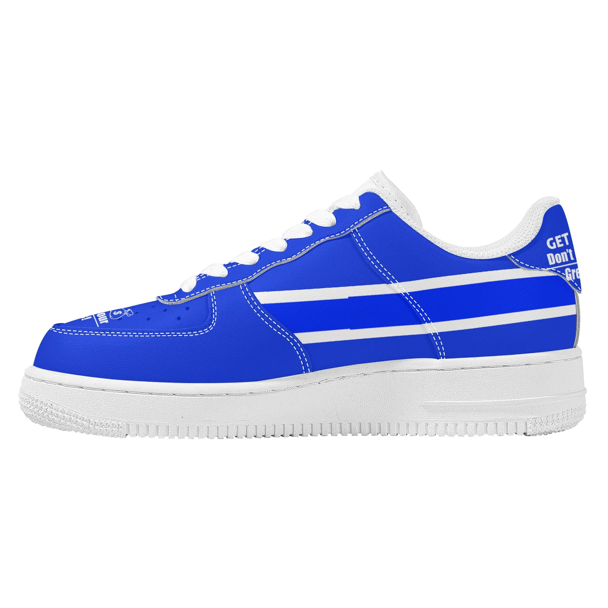 Get That Bag, Low Top Unisex Sneaker