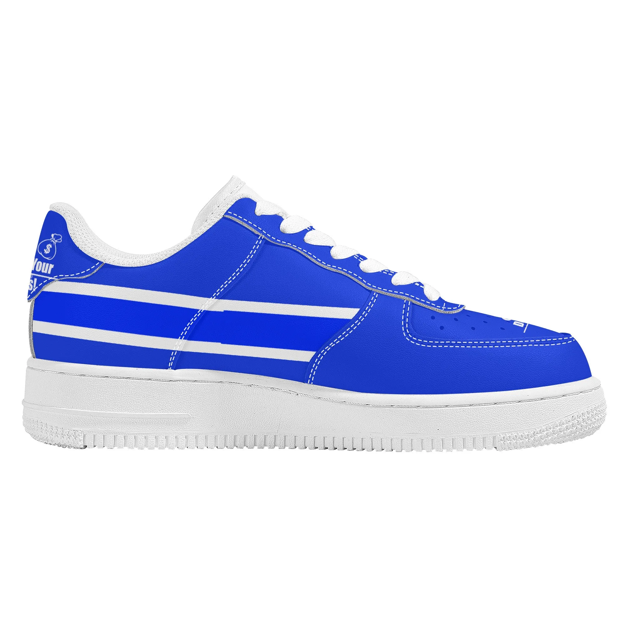 Get That Bag, Low Top Unisex Sneaker