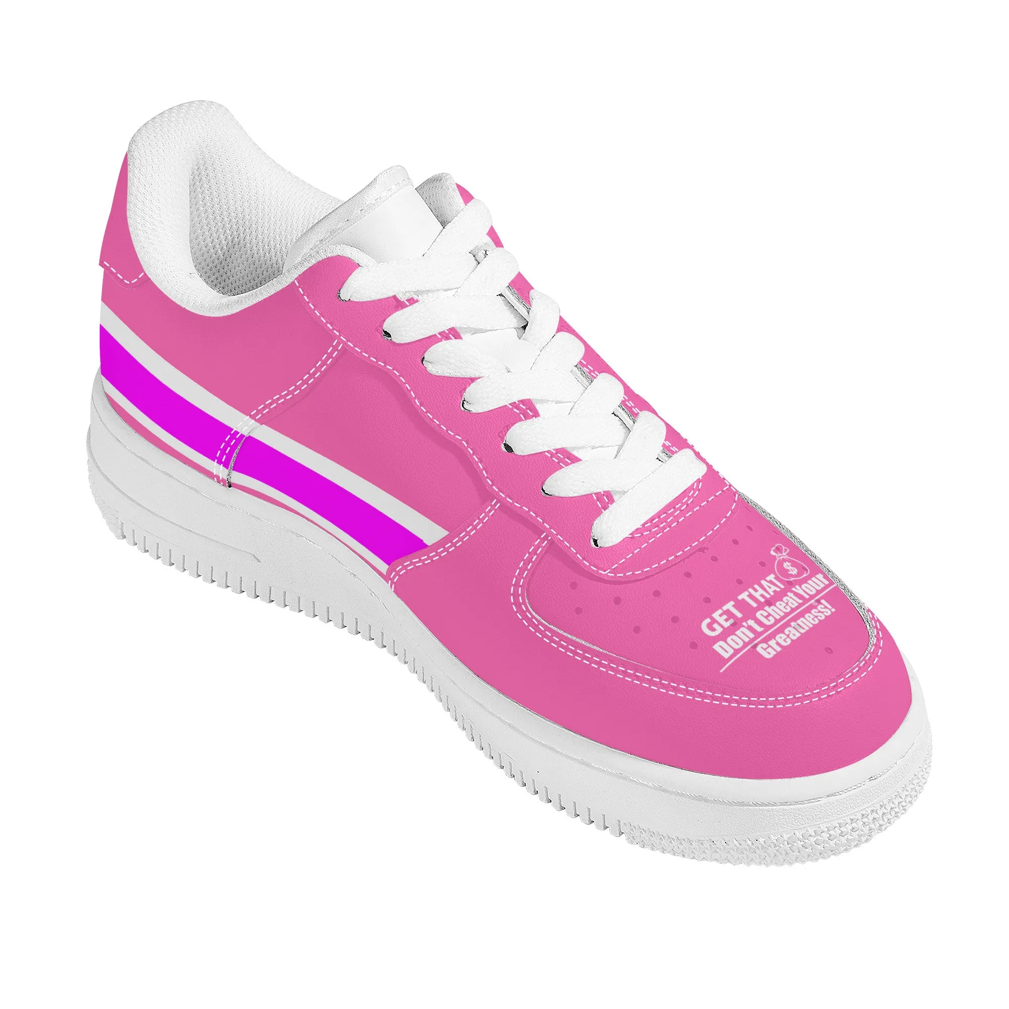 Get That Bag, Low Top Unisex Sneaker
