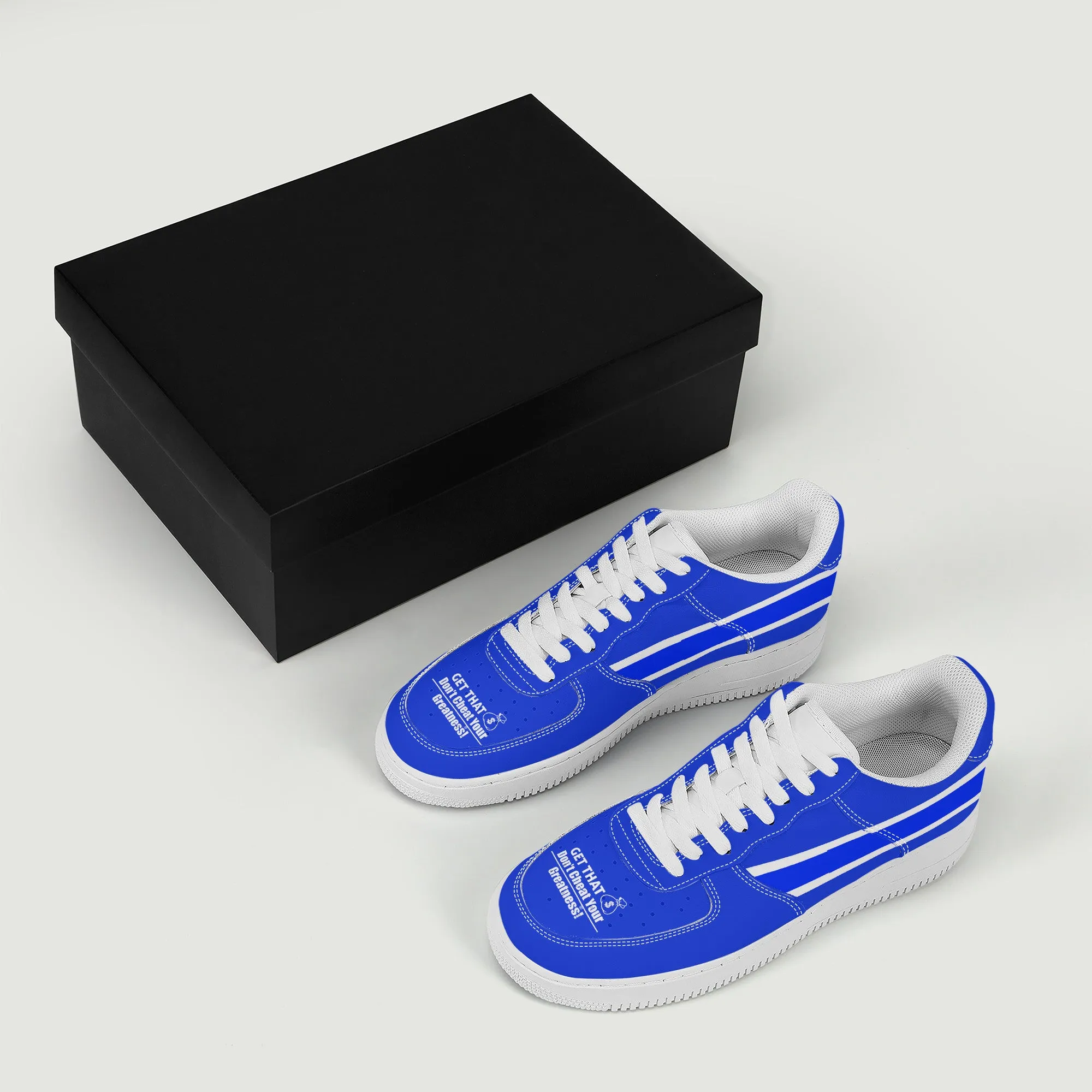 Get That Bag, Low Top Unisex Sneaker