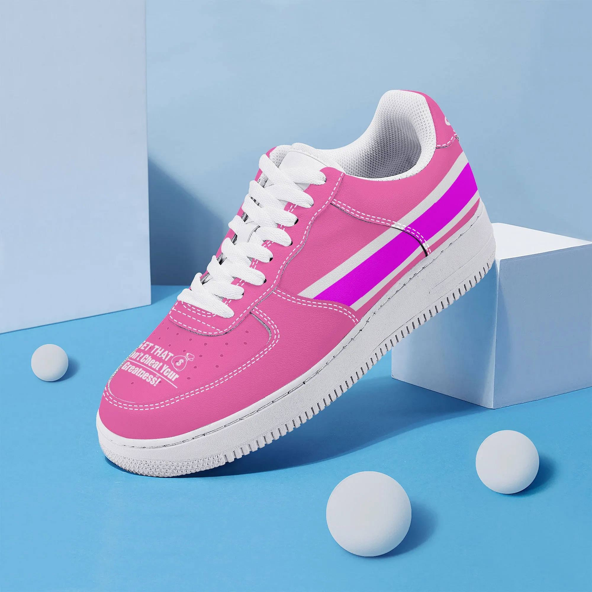 Get That Bag, Low Top Unisex Sneaker