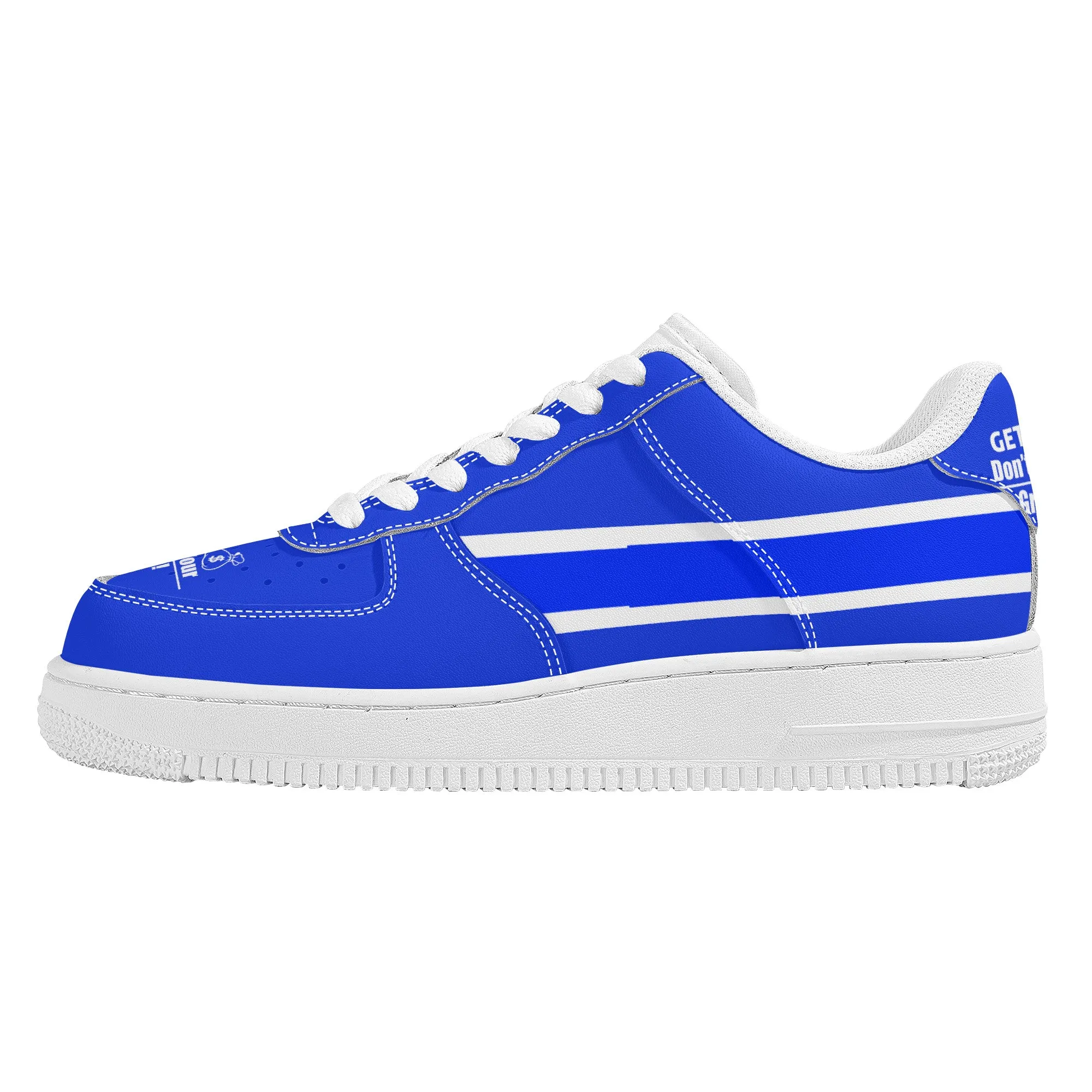 Get That Bag, Low Top Unisex Sneaker
