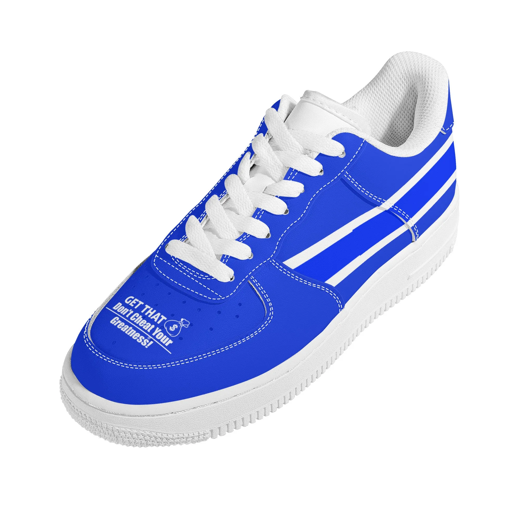 Get That Bag, Low Top Unisex Sneaker