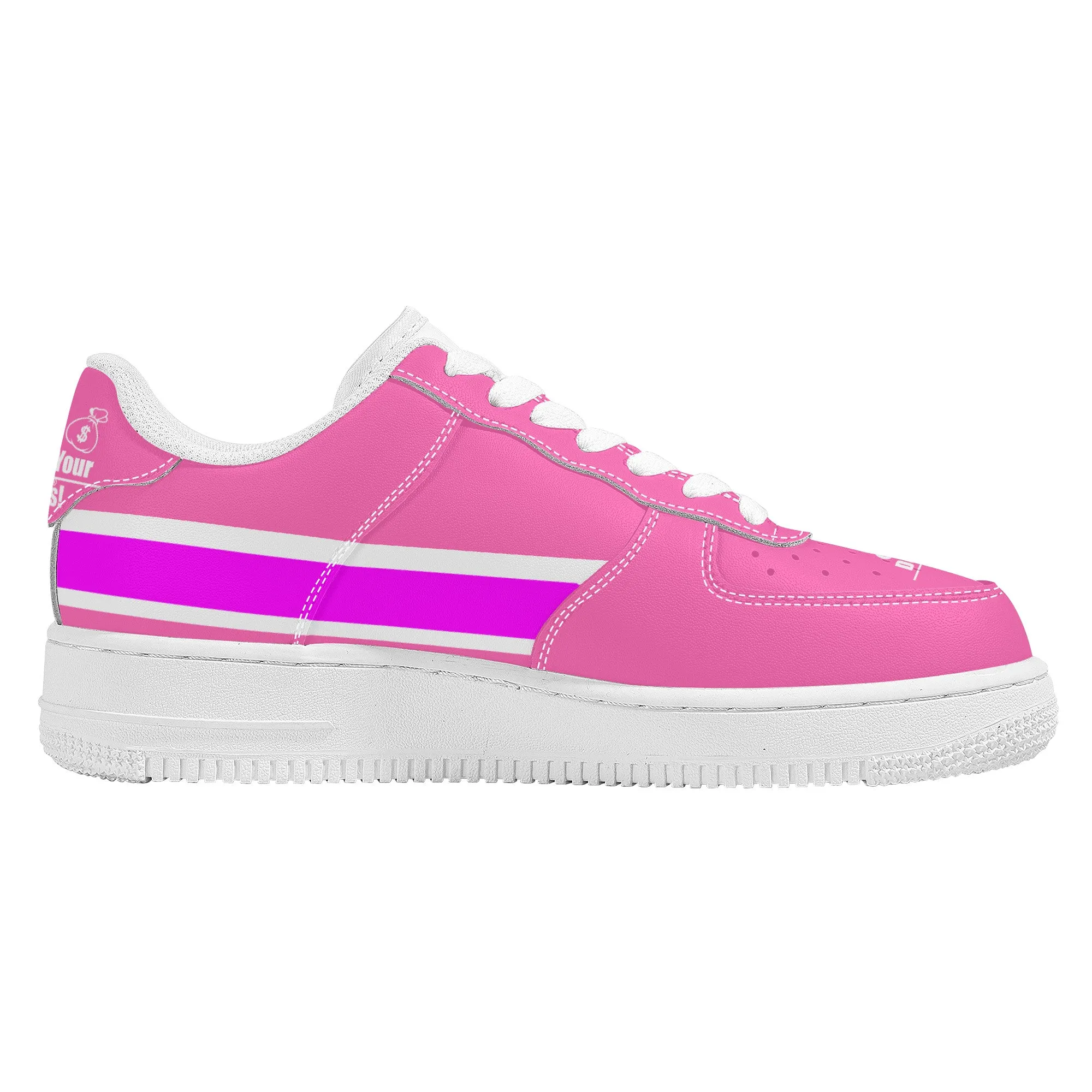 Get That Bag, Low Top Unisex Sneaker
