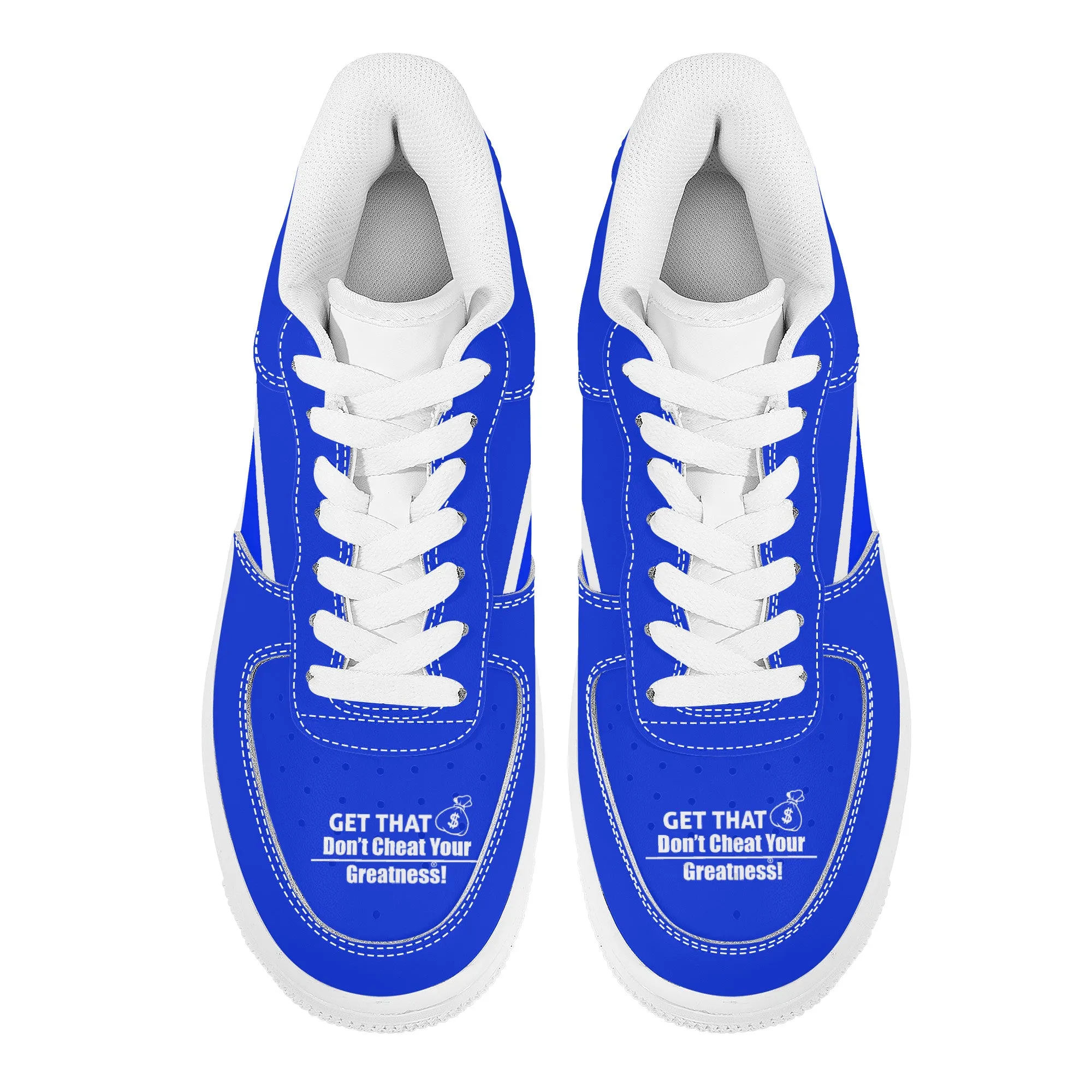 Get That Bag, Low Top Unisex Sneaker