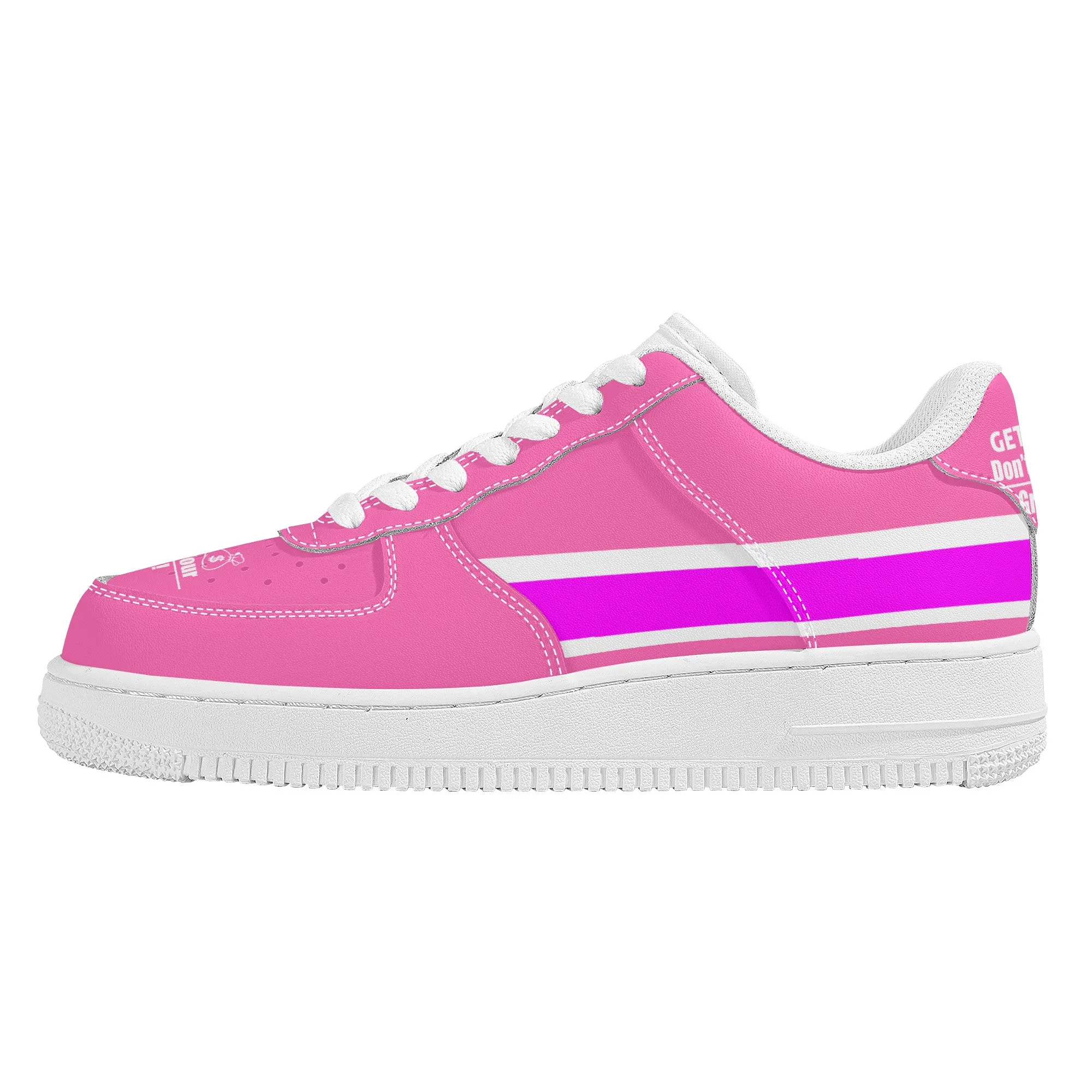 Get That Bag, Low Top Unisex Sneaker