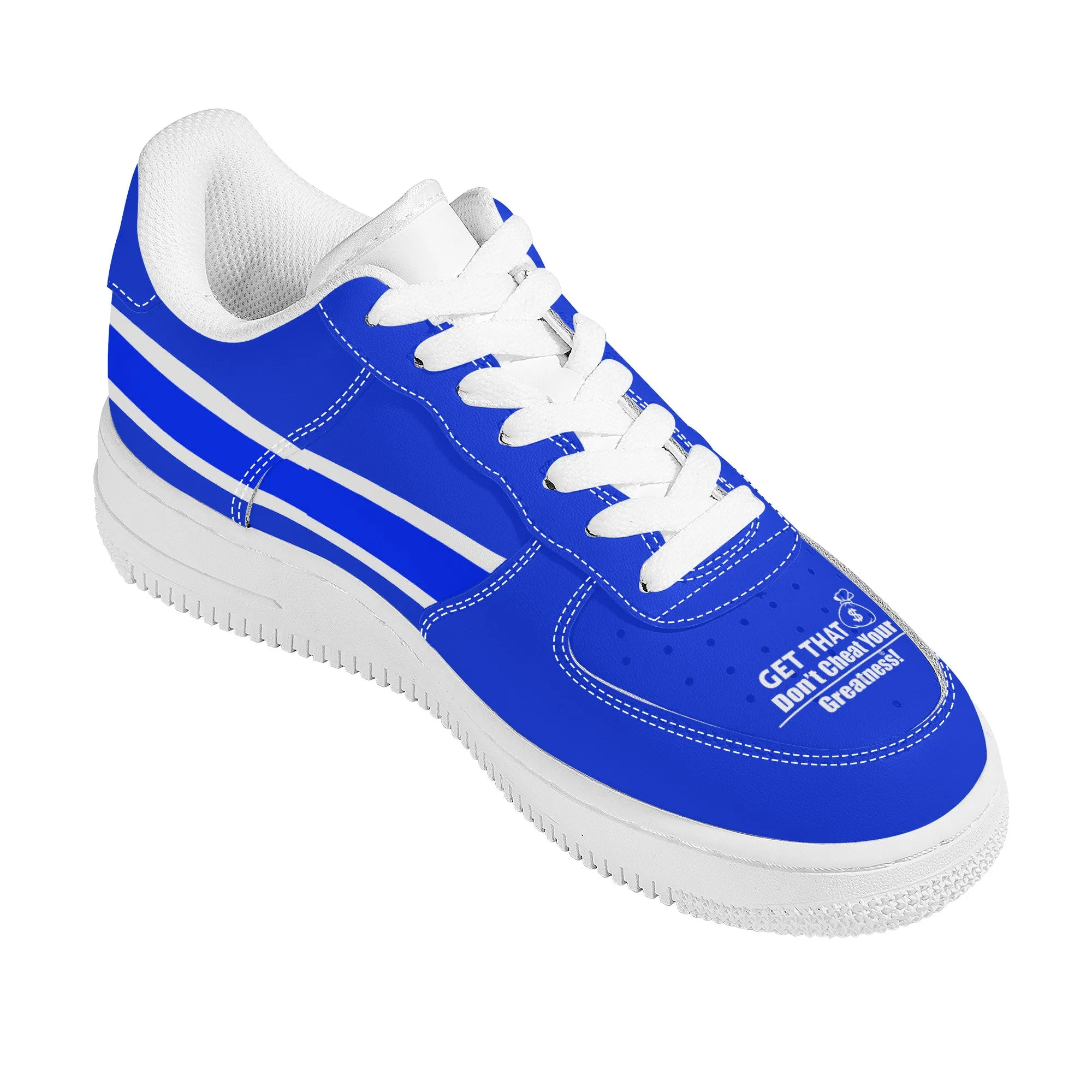 Get That Bag, Low Top Unisex Sneaker