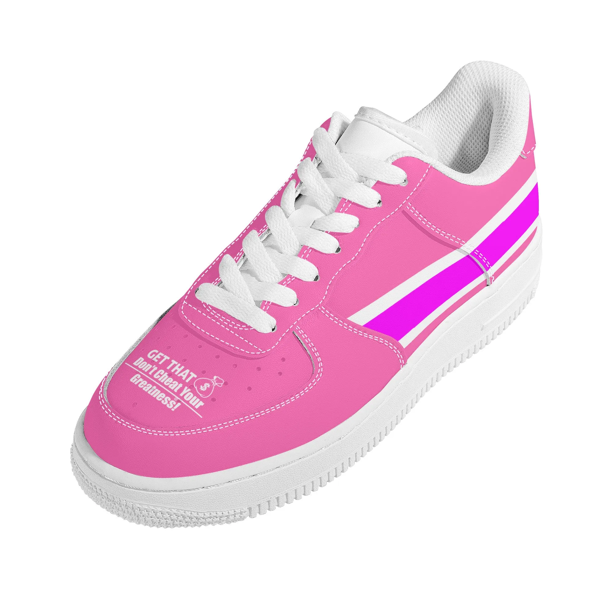 Get That Bag, Low Top Unisex Sneaker