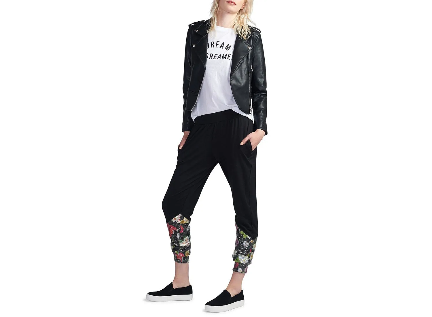 GILLS BLACK LEATHER