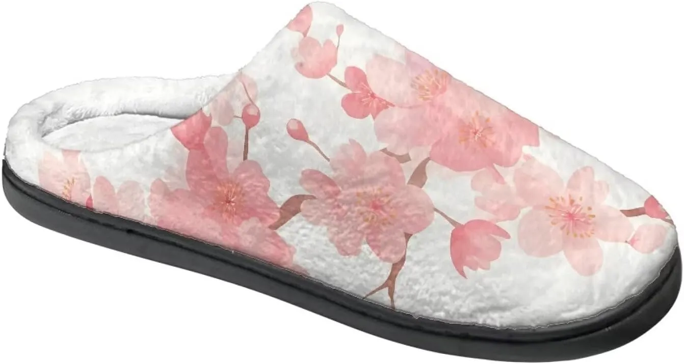 Gothic Skull Unisex Adults Comfortable Spa House Slippers Tiger Comfort Fuzzy Shoes Winter Indoor Slipper