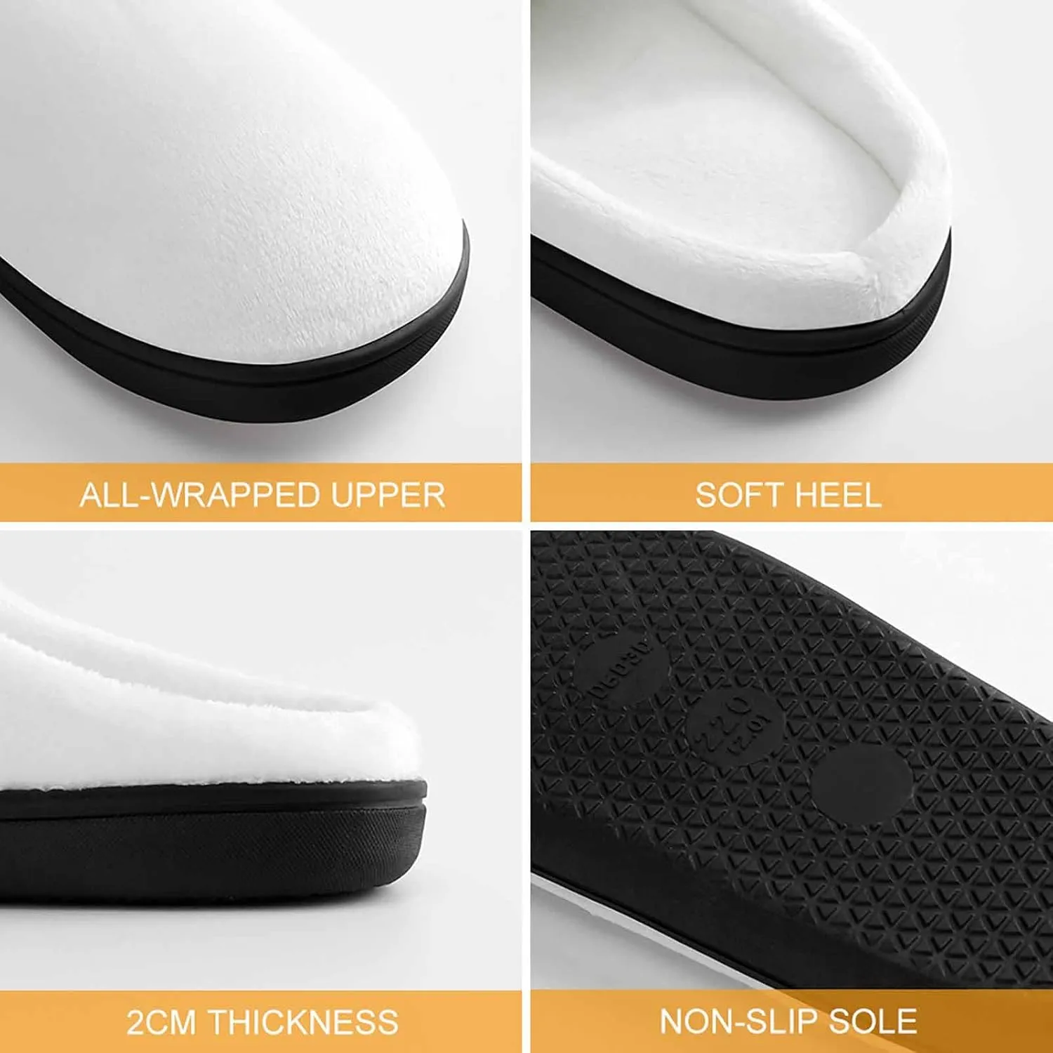 Grey Pigeons Cute Cotton Slippers Anti-slip House Shoe Slipper Indoor Outdoor