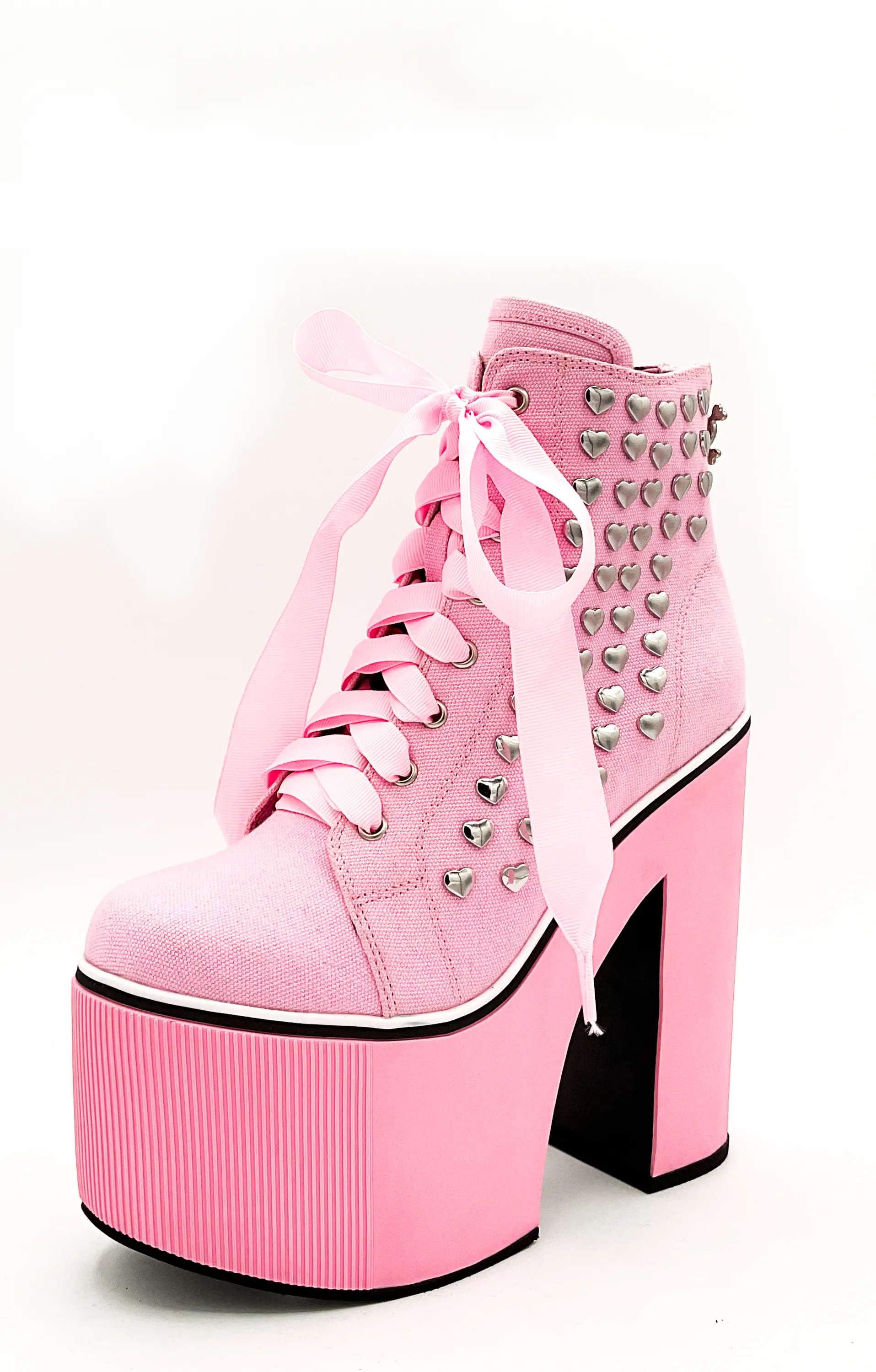 Heartcore Platform Sneaker - Pink