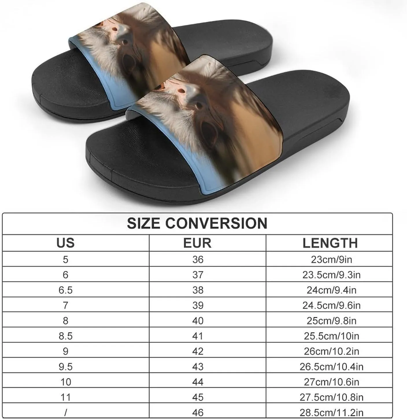 Home Slides Shower Sandals,Cute Ostrich Print Open Toe Slippers,Summer Beach Slides,Non-Slip Shower Shoes for Indoor And Outdoor