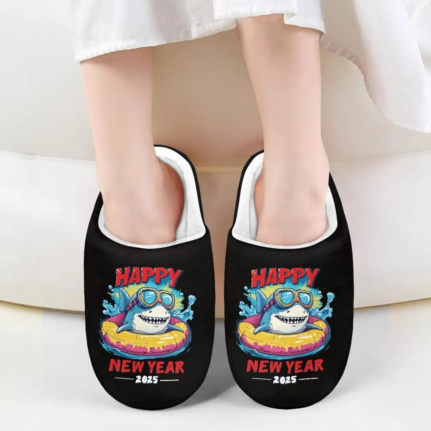 Home Slippers for Kids Non Slip House Slippers for Boys Girls, Warm Soft Fuzzy Slippers for Indoor Outdoor