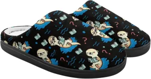 Home Slippers for Kids Non Slip House Slippers for Boys Girls, Warm Soft Fuzzy Slippers for Indoor Outdoor