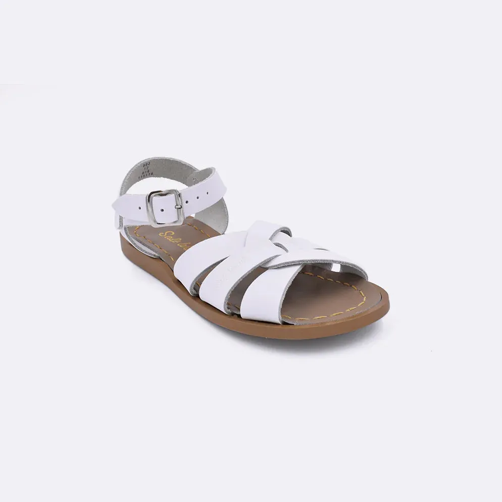 Hoy Shoes Salt Water Sandals - Original White
