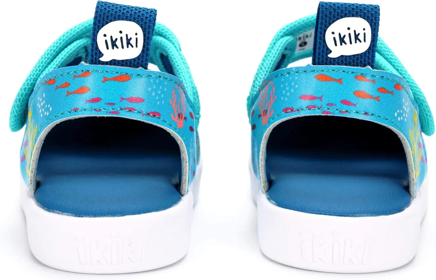 ikiki Non-Squeaky Sandals for Toddlers/Little Kids, Closed Toe