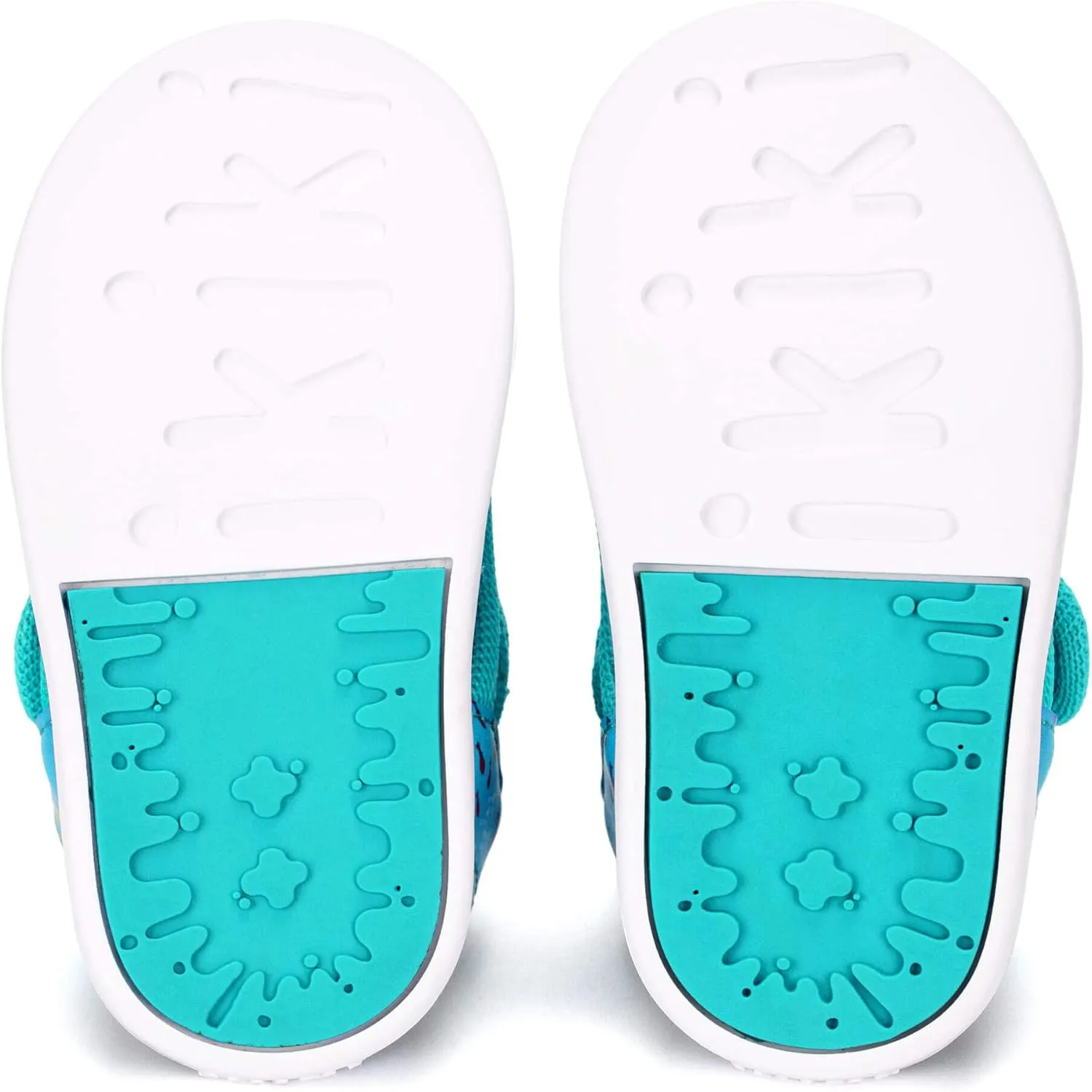 ikiki Non-Squeaky Sandals for Toddlers/Little Kids, Closed Toe