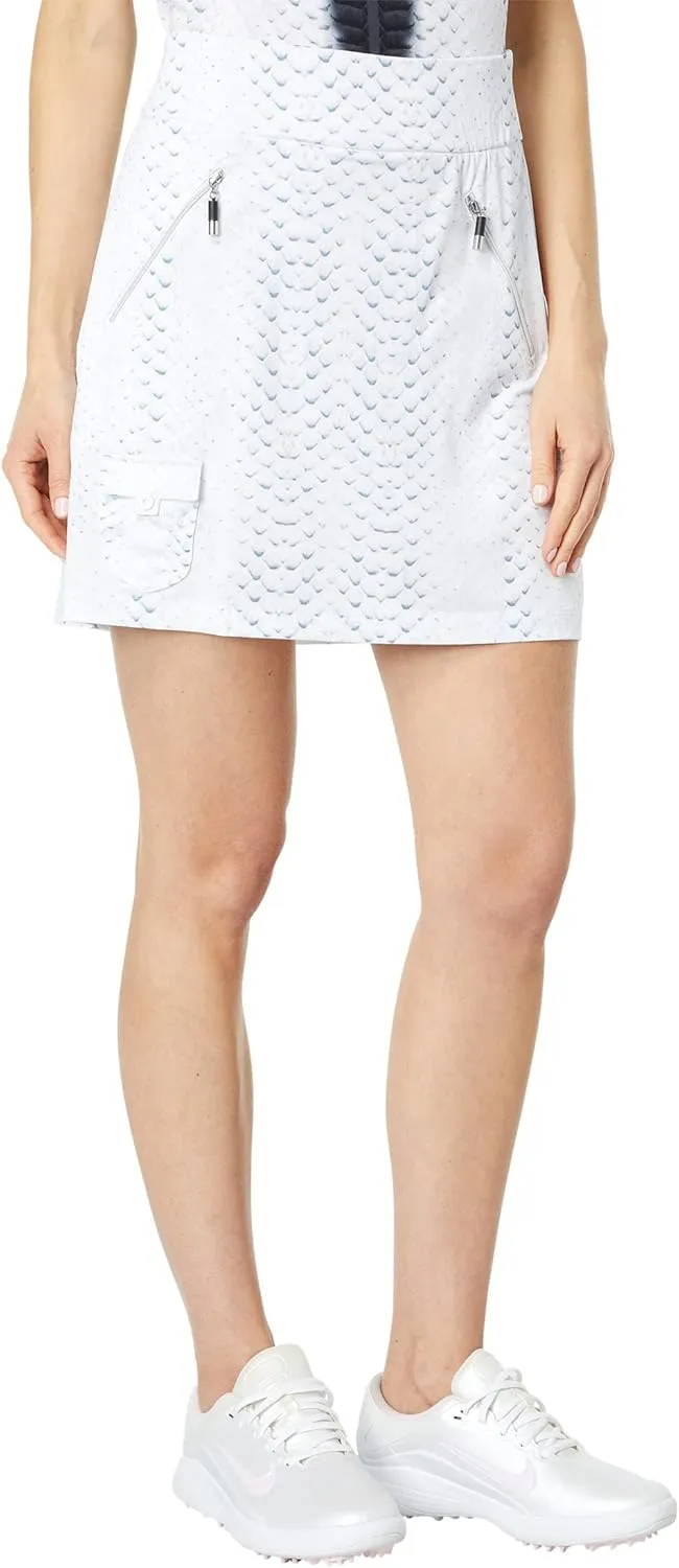 Jamie Sadock 15" Habu Print Skort Sugar 6