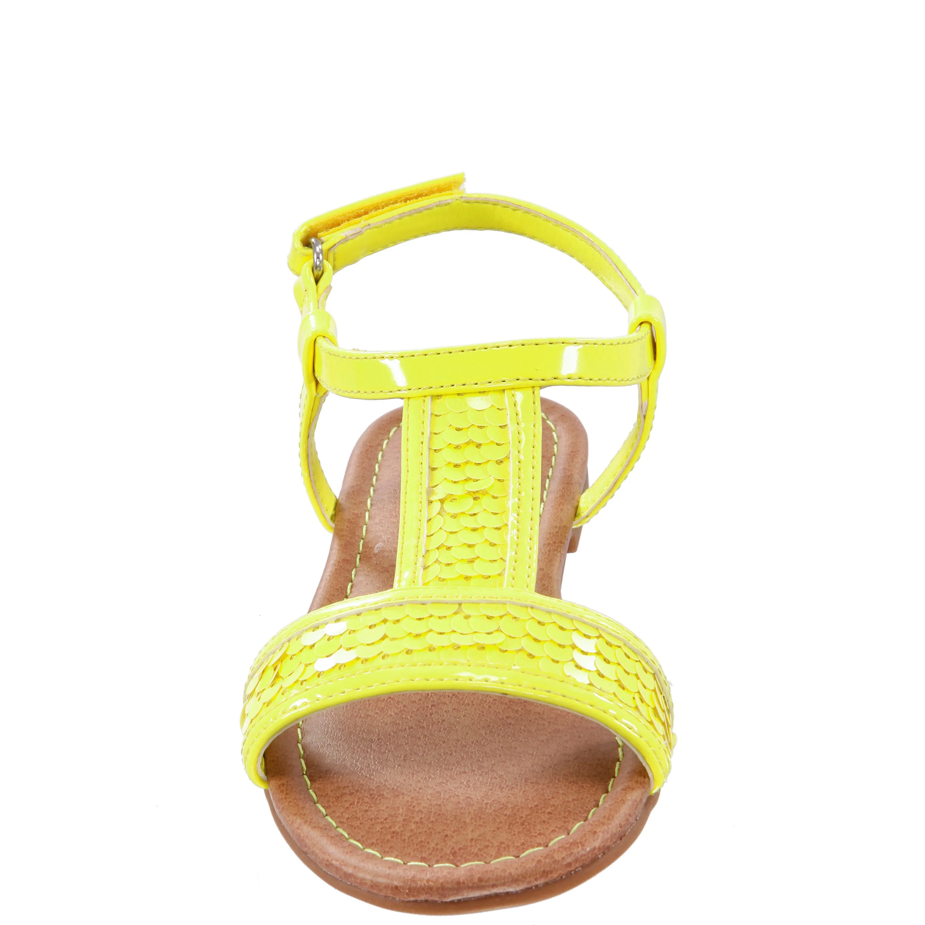 JENELLE-NEON YELLOW-SEQUIN