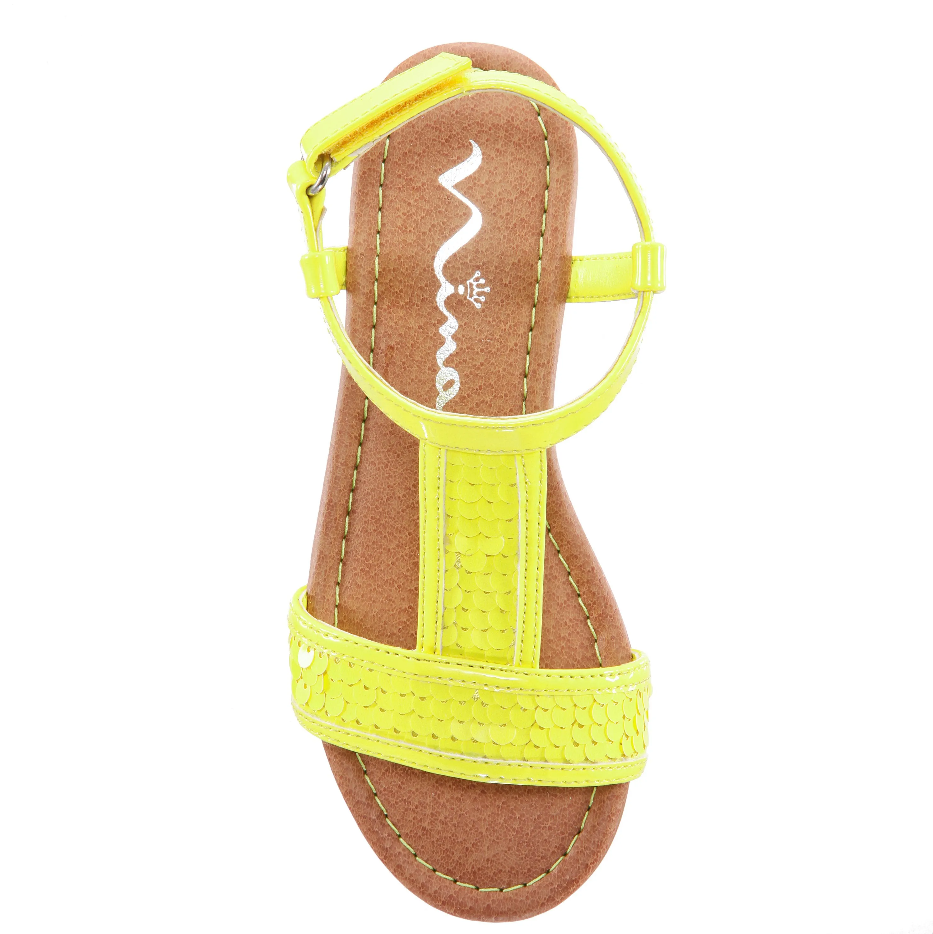 JENELLE-NEON YELLOW-SEQUIN