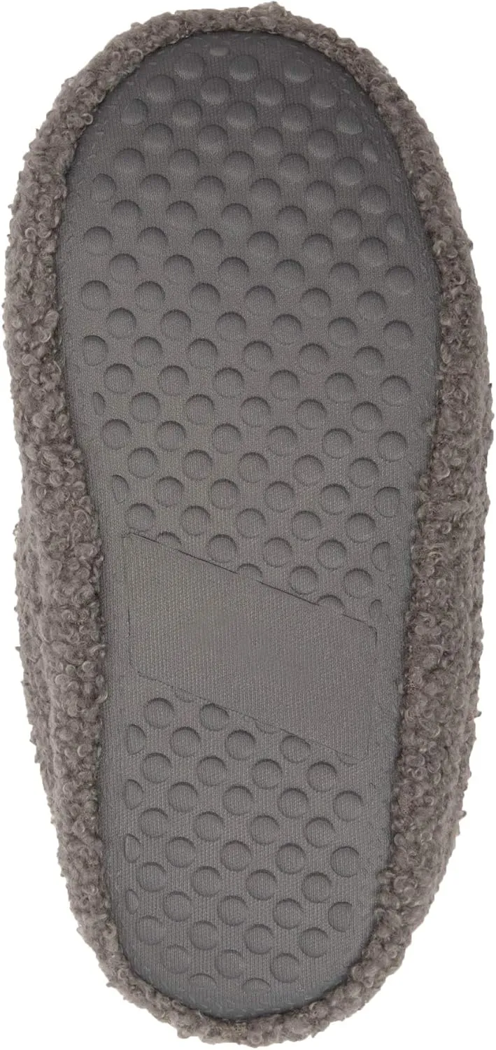 Jessica Simpson Unisex-Child Plush Marshmallow Slide on House Slipper Clog with Memory Foam