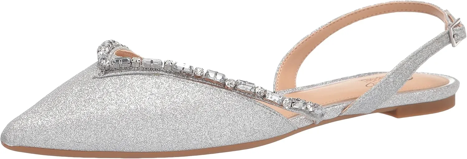 Jewel Badgley Mischka Camden Pointed Flat