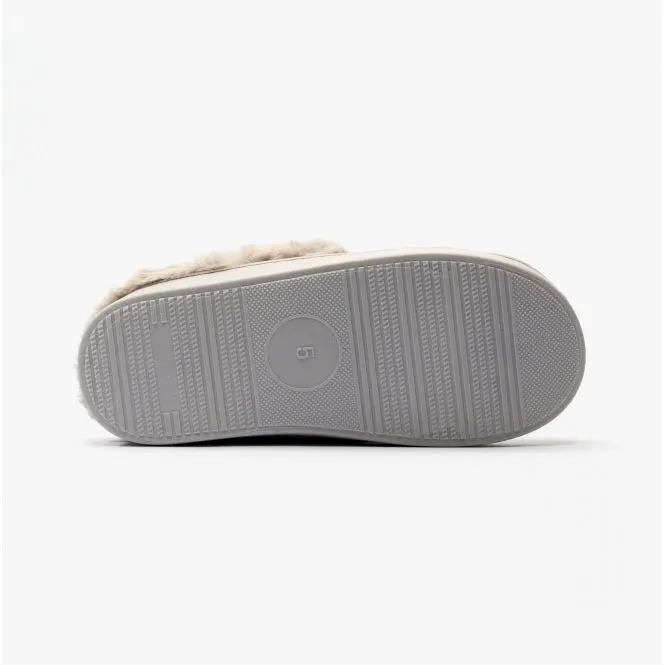 Jo & Joe LEXI Womens Slippers Grey