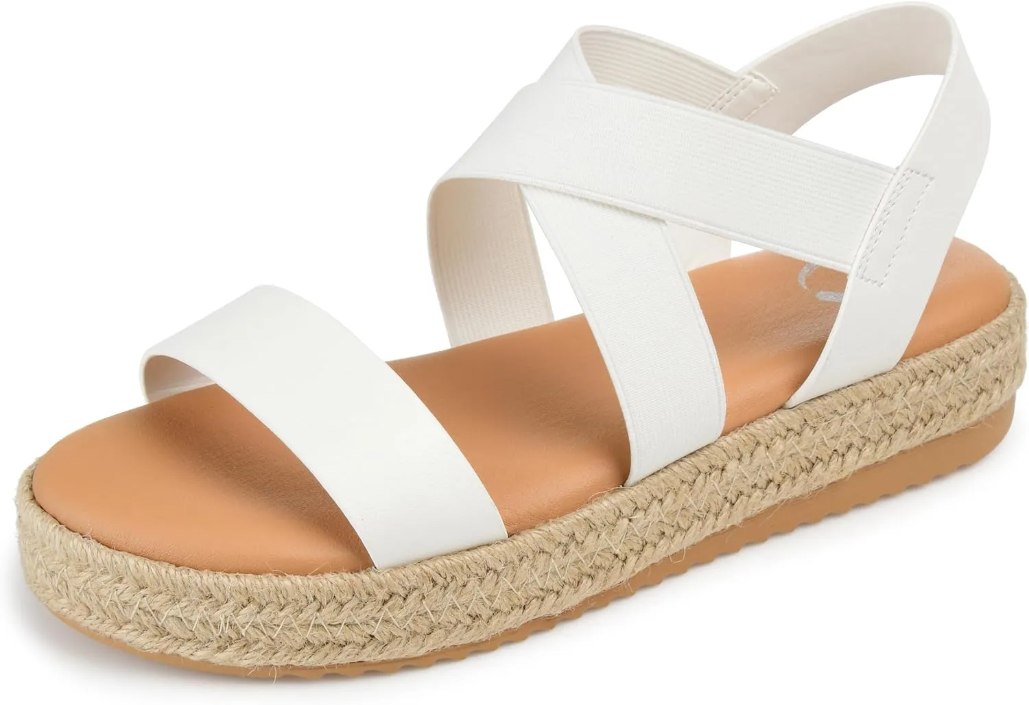 Journee Collection Women's Caroline Wedge Sandal