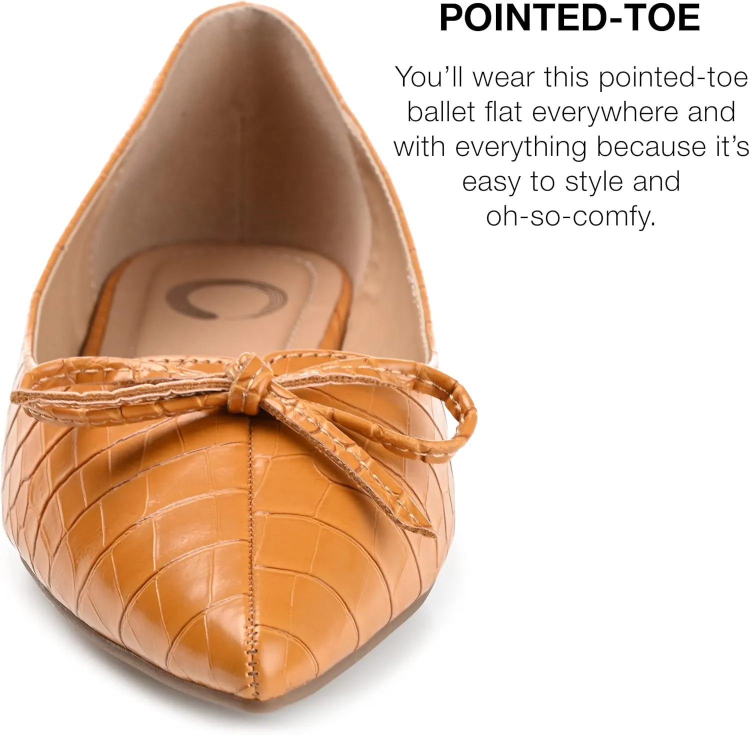Journee Collection Women's Devalyn Flat Ballet