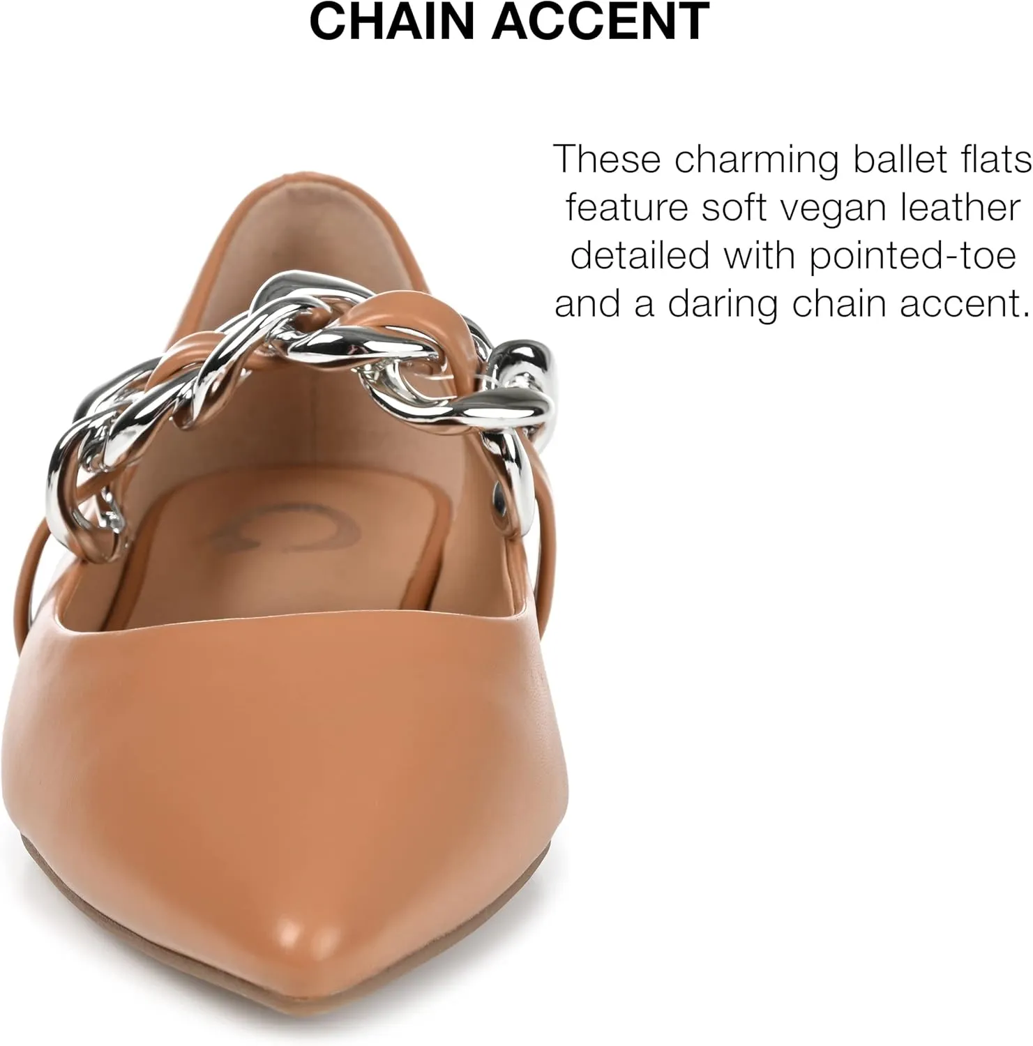 Journee Collection Women's Metinaa Flat Ballet