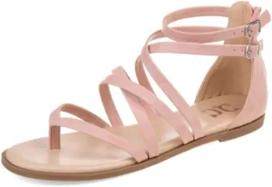 Journee Women's Comfort Foam Zailie Flat Sandals