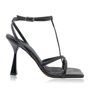 KAMILA BLACK LEATHER