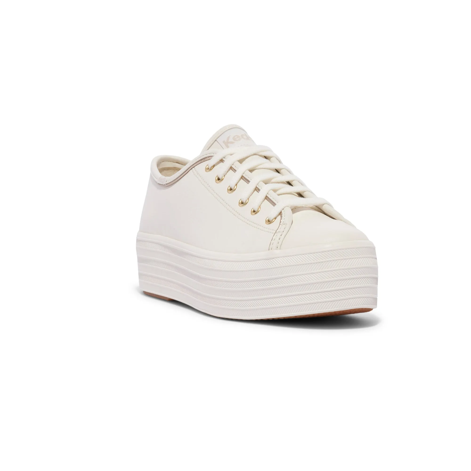 KEDS TRIPLE UP BUMPER WHITE GOLD