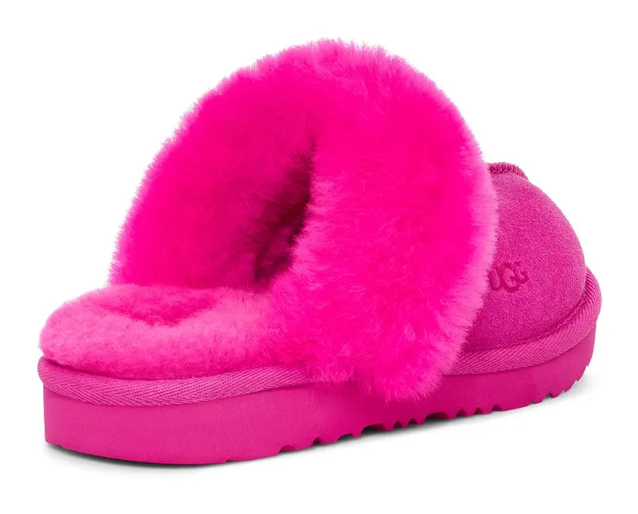 Kids’ UGG Cozy II – Soft & Fluffy Slip-On Slipper for Indoor & Outdoor Wear