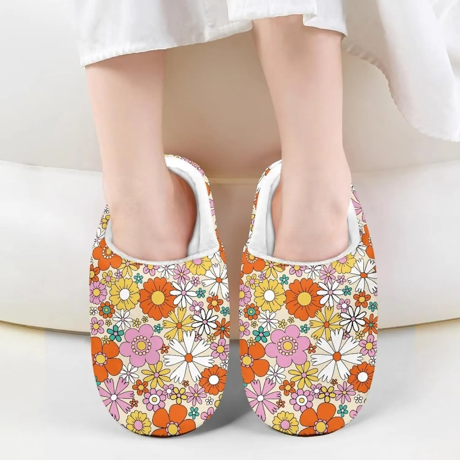 Kids Winter Slipper Boys Girls Cute Slippers Plush Warm Household Slipper Flat Non-Slip Slippers Indoor Shoes