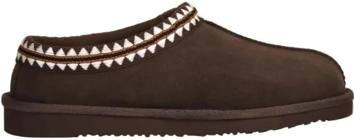 Kirkland Signature Unisex Shearling Slipper Havane (Brown, US Footwear Size System, Adult, Men, Numeric, Medium, 7)