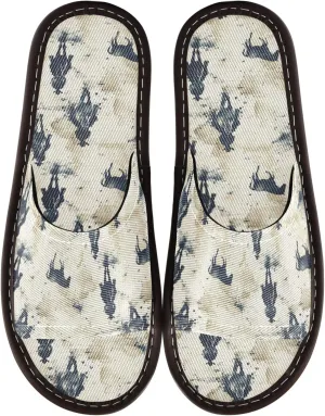 KLL Bathroom Shower Slippers Indoor and Outdoor Reusable Non-Slip Bedroom Slipper for Travel, Hotel, Party, Guests