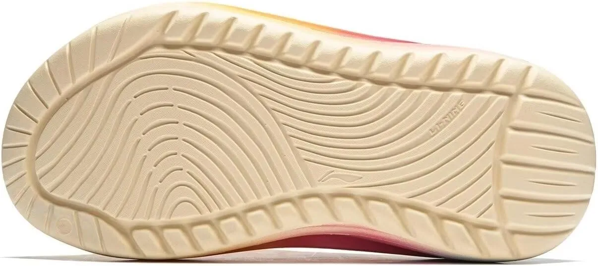 LI-NING SOFT SLIPPER Neutral Fashion Trend Comfortable Slippers AGAU003