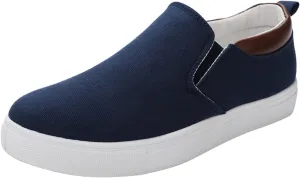 Loafers for Men Casual Slip On Shoes Comfortable Boat Shoes Fashion Flat Walking Shoes with Anti Slip Sole