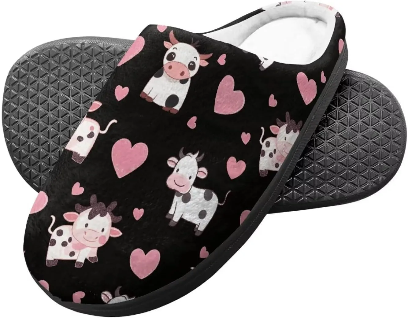 Lotusorchid Kid Bedroom Slipper Memory Foam House Slipper for Girls, Non Slip House Shoes for Boys Warm Cozy Sleep Slipper Home Slipper Indoor Outdoor