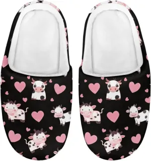 Lotusorchid Kid Bedroom Slipper Memory Foam House Slipper for Girls, Non Slip House Shoes for Boys Warm Cozy Sleep Slipper Home Slipper Indoor Outdoor