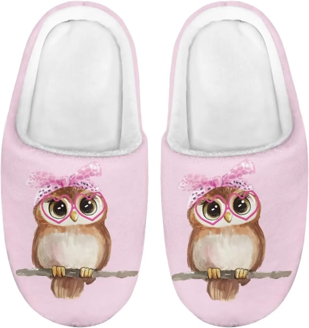 Lotusorchid Kids House Slipper for Boys Girls, Cozy Warm Boys Sleep Slippers with Rubber Sole, Closed Toe Slip On Bedroom Slippers