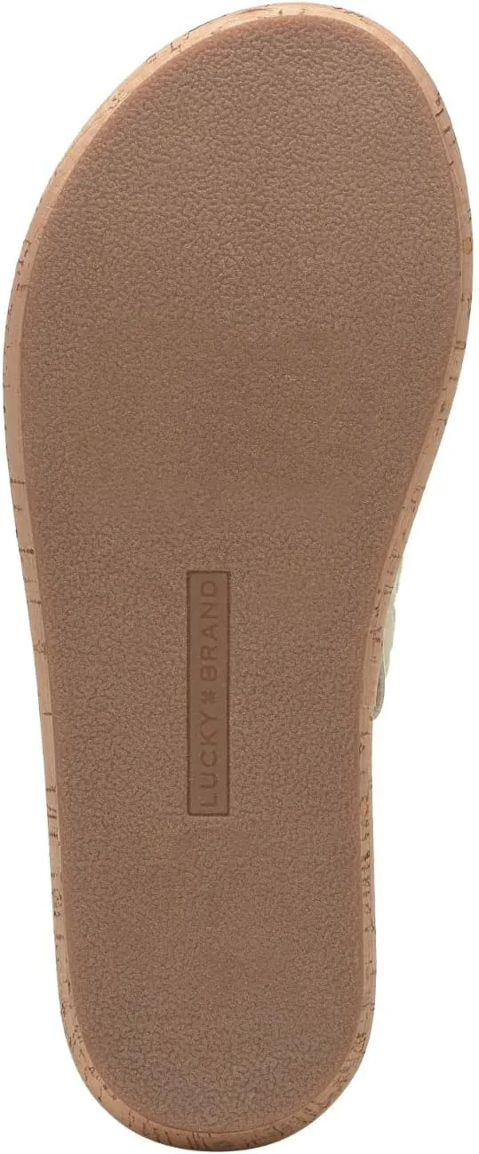 Lucky Brand Women's Jaslene Platform Thong Sandal Wedge